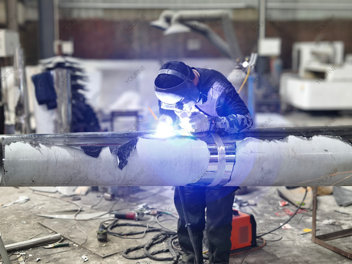Moscow Public Park Sculpture Project - - 12 Production process for Russian park sculpture project